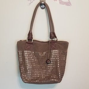 The Sak Woven Peek-A-Boo tote